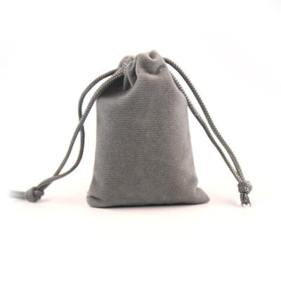 China Small Recyclable Luxury Velvet Pouch Jewelry Coin Gift Bag Drawstring Velvetcustomlipstick Perfume Pouch for sale