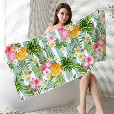 China 100% Custom Logo Digital Printed Turkish Beach Towel QUICK DRY Cotton Beach Towel Beach Towel Cotton Beach Towel for sale