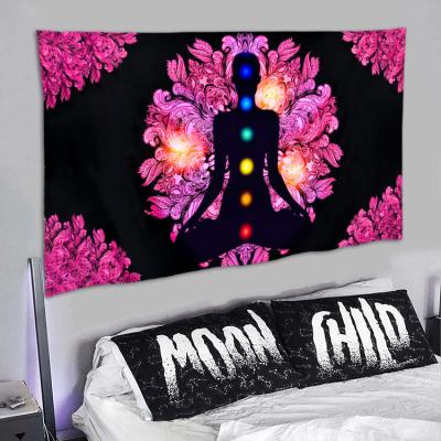 China Simply Design 2020 Special Custom Home Decor Tapestry Psychedelic Chakra Mind Wall Hanging Tapestry for sale