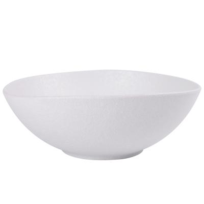 China Sustainable houseware&porcelain salad&cereal/Tapas occasional white ceramic serving bowl E628-B- 08090 for sale