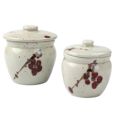 China Japanese Restaurant Tableware Viable Porcelain Sugar And Creamer Pot E590-O-04120 for sale