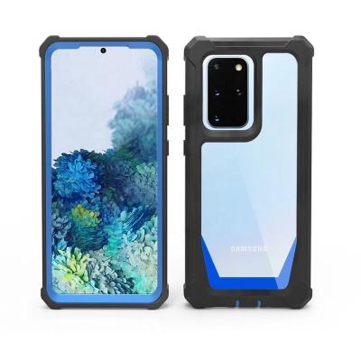 China AoYiYa Full Body Rugged Shockproof TPU Shockproof Transparent Protective Phone Case For Samsung Galaxy Note 20 S20 S21 Ultra for sale