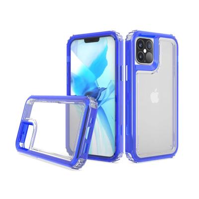 China AoYiYa TPU+PC Shockproof Custom Transparent Clear Mobile Cell Phone Covers Cases For iPhone 11 12 13 for sale