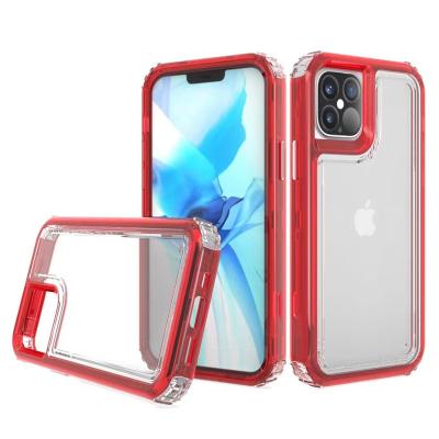 China AoYiYa Mobile Phone Shockproof Clear Tpu Shockproof Mobile Phone Cover Back Shockproof Clear Case For iPhone 11 12 13 for sale