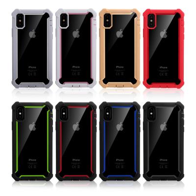 China Fashion Shockproof Anti-fall New 3 in 1 Cell Wholesale 2022 Phone Case For Iphone X for sale