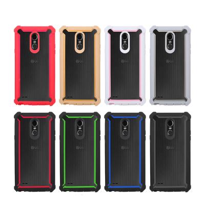 China Shockproof High Quality Shockproof 3 In 1 Protector Fashion Cell Phone Case 2022 New For Lg-stylo4 for sale