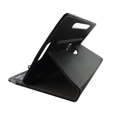 China 360 + 4 Rotary Card Slots + 1 Cash Pocket Black 360 Rotary Universal PU Tablet Cases Leather Covers For 8 Inch Samsung/Kindle/iPad/Lenovo/Huawei Tablet for sale