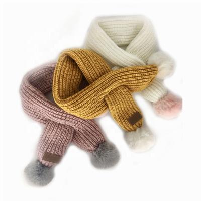 China Viable Wholesale Warm Soft Knitted Wool Dog Clothes Winter Sweater Scarf Dog Scarf for sale