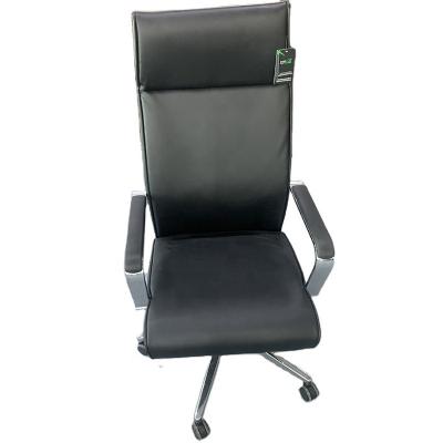 China Swivel (Height) Adjustable Leather Office Chair Comfortable Office And Home Chair for sale