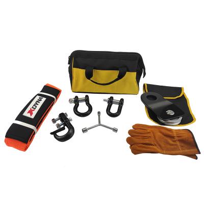 China Off Road Recovery Rescue Tool Kit Recovery Tow Strap Convenient And Durable Shackles for sale