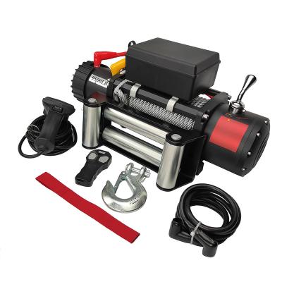 China Durable HANDO 12V winch 4X4 with cable--9500lbs anchor winch for sale