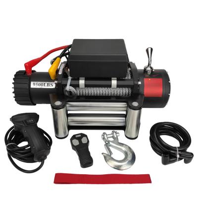 China Good quality factory direct durable electric winch 9500 12 volt 12v winches for sale