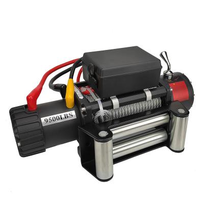 China Durable HANDO electric winch with steel cable for recovery --9500lbs, 12v for sale