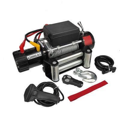 China Good Quality Durable HANDO 12000lbs Electric Winch For Recovery Jeep SUV 4WD for sale