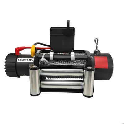 China Durable 13500lbs Electric Winch, 4x4 4WD Recovery Truck Hando Winch for sale