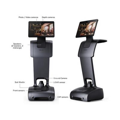 China Human Machine Interaction Temi Telepresence Equipment Restaurant Food Delivery Hotel Intelligent Robot Commercial Waiter for sale