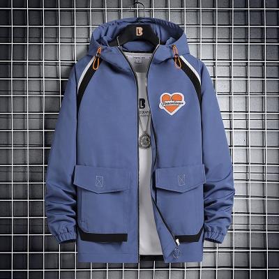 China QUICK DRY men's street style jacket jacket retro hip hop zipper casual men's jacket for sale