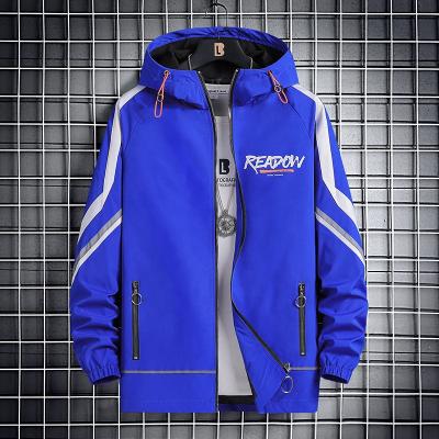 China QUICK DRY men's street style jacket jacket retro hip hop zipper casual men's jacket for sale