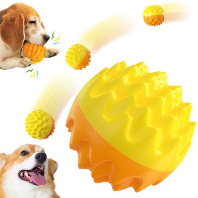 China Amazon Sustainable Popular Dog Toys Grinding Ball Healthy Toothbrush Training Ball Pet Supplies Factory Wholesale for sale