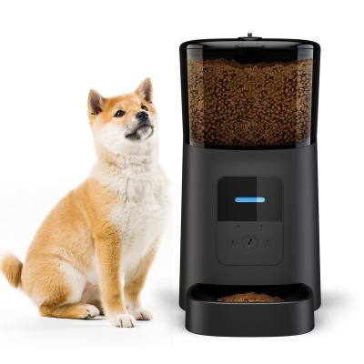 China Auto Pet 6L Smart Wifi Driver Mobile Phone App Remote Control Automatic Dog Cat Pet Feeder for sale