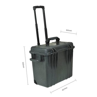 China Goods. Wholesale Export Waterproof Mult-Functional 19.5-Inch China Tool MJ-5016 Plastic Storage Box With Wheels And Handle for sale