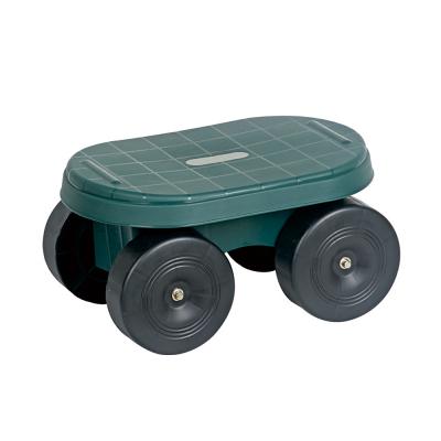 China Ambient. Goods. Portable. Export 360 x Etc. MEIJIA MJ-6032 255W x 200Hmm Green Color Plastic Tool Storage Trolley for Garden Toolbox Trolley with Four Wheels for sale