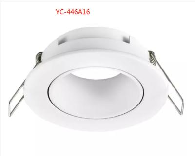 China MR16 G5.3 GU10 Indoor Led Ceiling Light Fixture Adjustable Led Lighting Adjustable Led Folding Downlight Bracket Floodlight Frame Light Housing Fit Fixture for sale