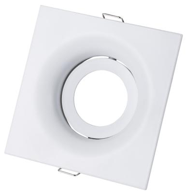 China Indoor Light Fixture MR16 IP20 LED Downlight View Recessed Adjustable Square MR16 GU10 Halogen Lamp Fixture Rotate Spotlight Fixture for sale