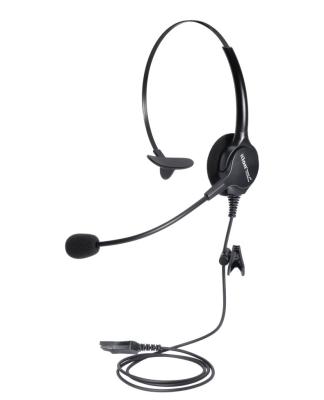 China Simple And Portable Intercom Headset Earpiece For Training Seat Customer Service for sale