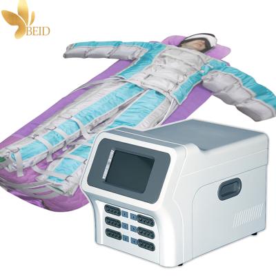 China Cellulite reduction EMS drainage far infrared pressotherapy lymphatic body slimming machine for sale