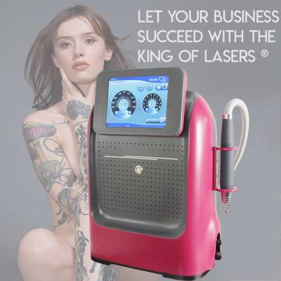 China Q-switched dye removal 755nm/1064nm/532nm ND yag laser/picosecond yag laser tattoo removal laser machine for sale