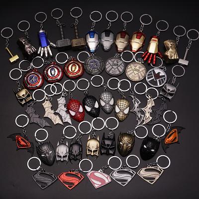 China Thanos Gauntlet Key Chain Captain Shield Hulk Keychain America Of The Thor Key Chains Marvel Hammer Cheapest Key Chain for sale