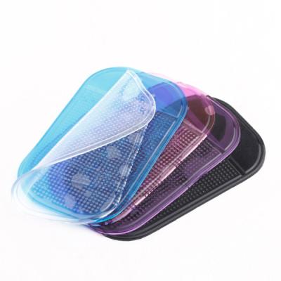 China Car Dashboard Mat Dashboard Magic Sticky Non Slip Mats Anti Slip Protection Strong Colorful Phone Holder for sale