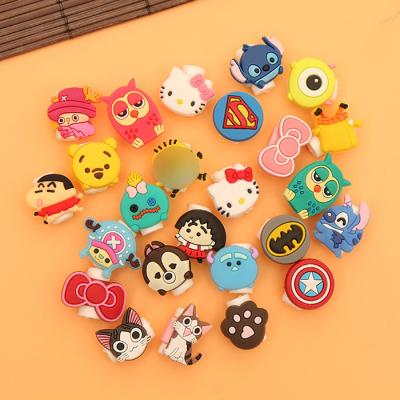 China Line Cord Organizer USB Charger Cable Cartoon USB Cable Protector Data Charging Pad for sale