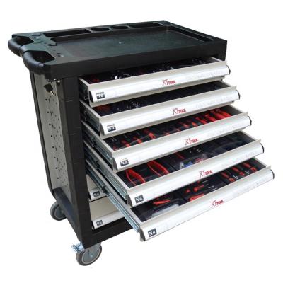 China Durable 1123pcs Workshop Tools With Tool Trolley Box Tool Trolley Cabinet for sale