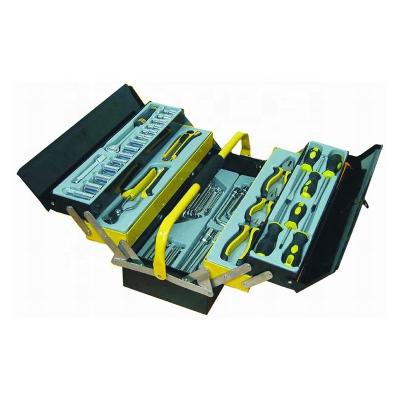 China Straight Assembly Tool Kit Tool Kit Metal Home Tool Kit / Mechanics Tool Kit, 58-Piece for sale