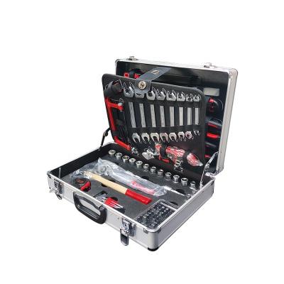 China Workshop/Household Repair RTTOOL 149 Pieces Tool Kit Repair Garage Home Vanadium Chrome in Aluminum Tool Case Kit for sale