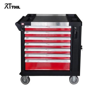 China RTTOOL Collected Movable Lockable Tool Chest Tool Cabinet Empty Tools Mechanic for sale