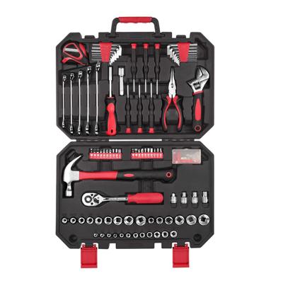 China 128pcs Repair Tool Kit Car Repair Tool Kit Professional Household Tool Kit for sale