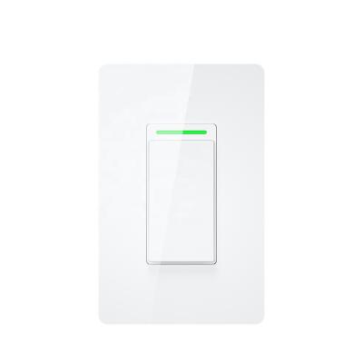 China Hot Selling Amazon Smart Home System Alexa Tuya Smart Wifi Light Switch Home Switch Smart Home Switch for sale