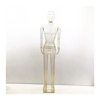 China Customized Factory Price High Quality Sexy Full-body Wire Mannequin Female Skirt for sale