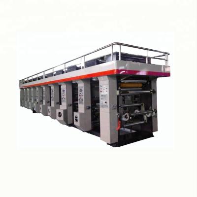 China Grocery 4 Color Grade Automatic Rotogravure Printing Machine for sale