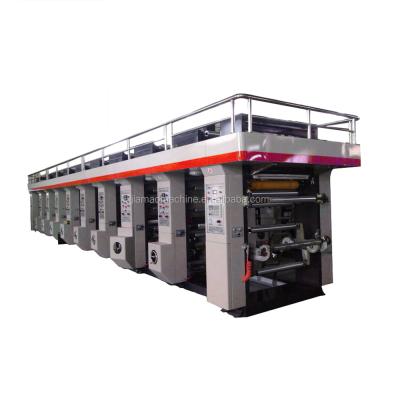 China Rotary Rotogravure Film Intaglio Advertising Company Gravure Printing Machine Roll for sale