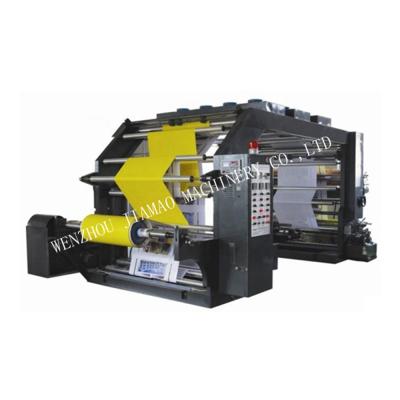 China Factory 4 Colors 6colors Most Reasonable Price PE Film / Paper Flexo Printing Machine With Center Drum for sale