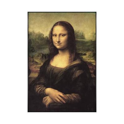 China Modern Abstract Mona Lisa Living Room Porch Dining Room Hotel Wall Oil Painting Decorative Painting Reproduction for sale