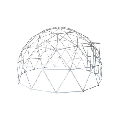 China Camouflage/field game 5m/6m/7m/8m best price geodesic dome, china low cost geodesic dome tent for sale