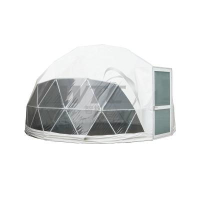 China Transparent round dome tents WTC events garden geodesic tent hotel new product glamping home for sale