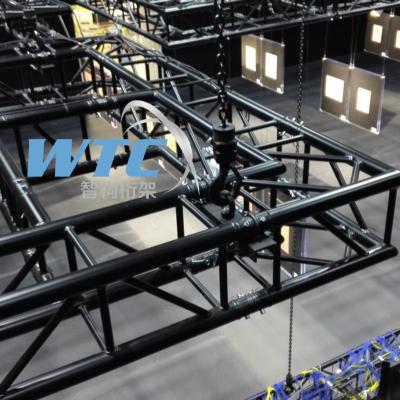 China Events / LAUNDED Aluminum Trade Show Line / Exhibition / Row Truss TUV WTC Platform Certified Straight Segment Pin Truss Display for sale