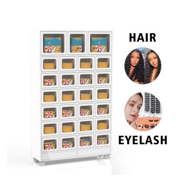 China Constant Temperature Lash Eyelash Vending Machine Beauty For Booth Fake Video Vending Machine for sale