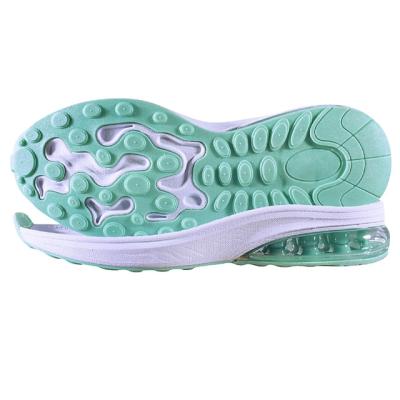 China New lightweight air cushion outsole sport shoe tending comfortable sole for sale